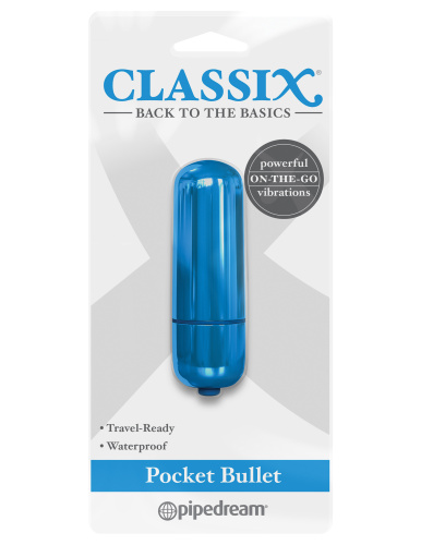 Classix Pocket Bullet - Blue  3