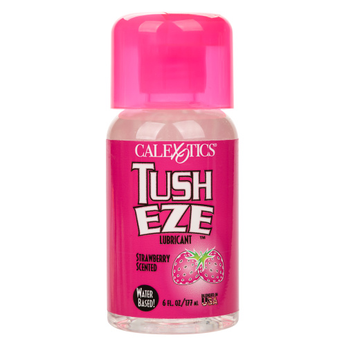 Tush Eze Lubricant - Strawberry Scented -  6 Fl. Oz./177 ml  2