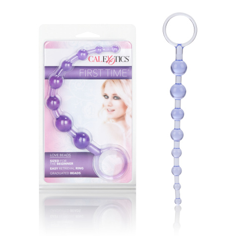 First Time Love Beads - Purple  2
