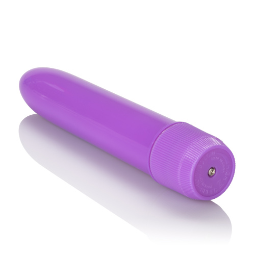 Mini Neon Multi-Speed Vibe 4.5 Inches - Purple  3