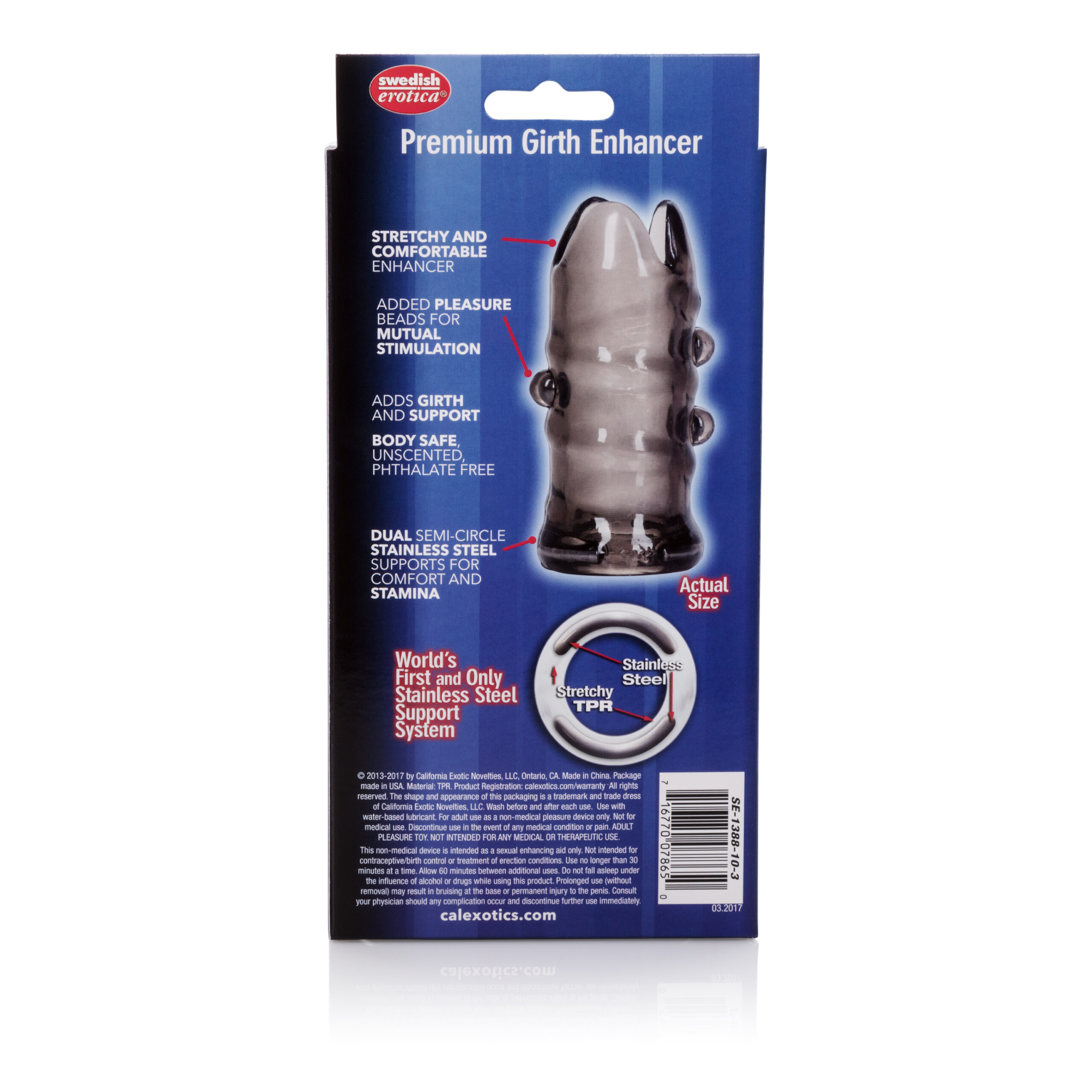 Apollo Premium Girth Enhancer - Smoke - Image 4
