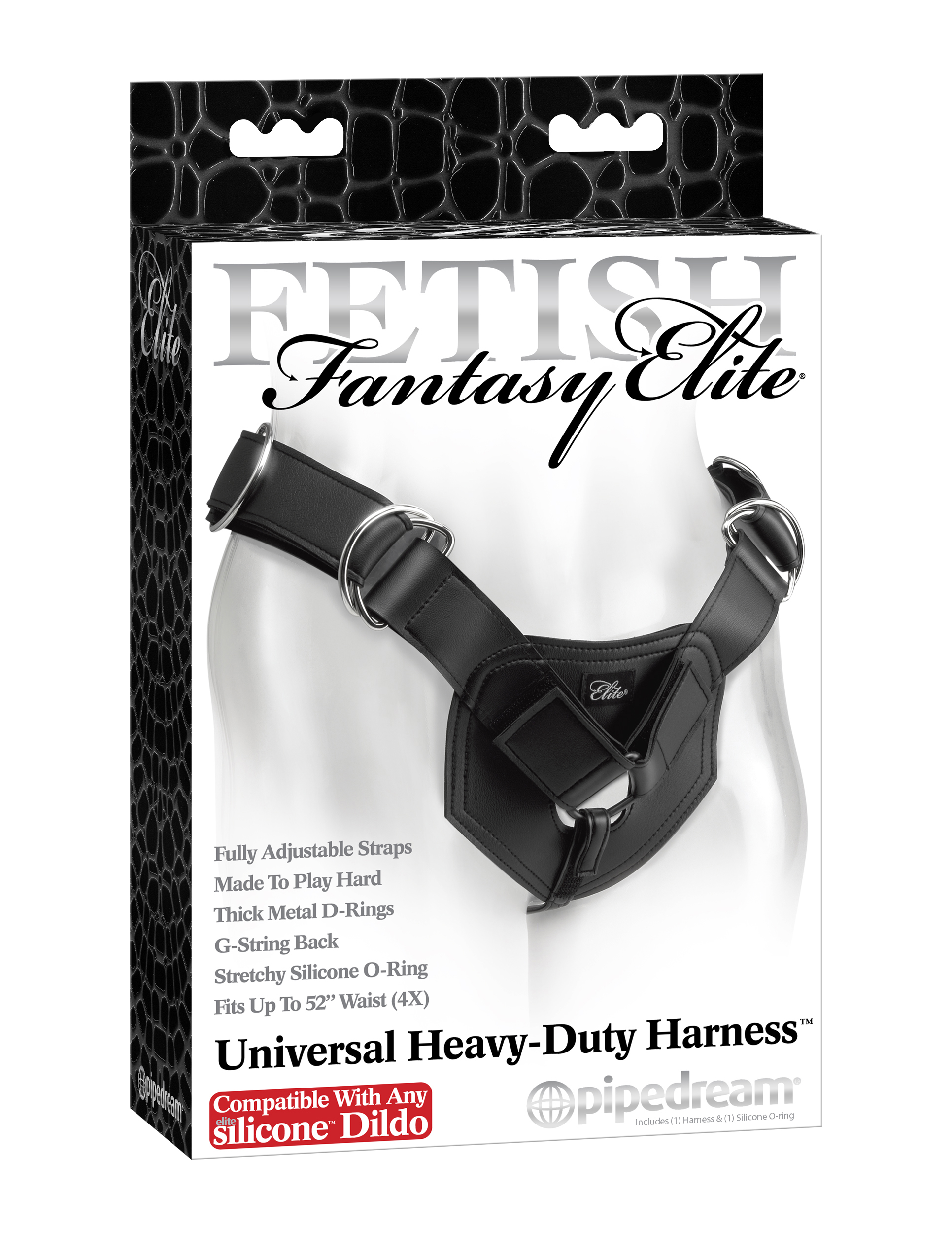Fetish Fantasy Elite Universal Heavy Duty Harness - Black - Image 3