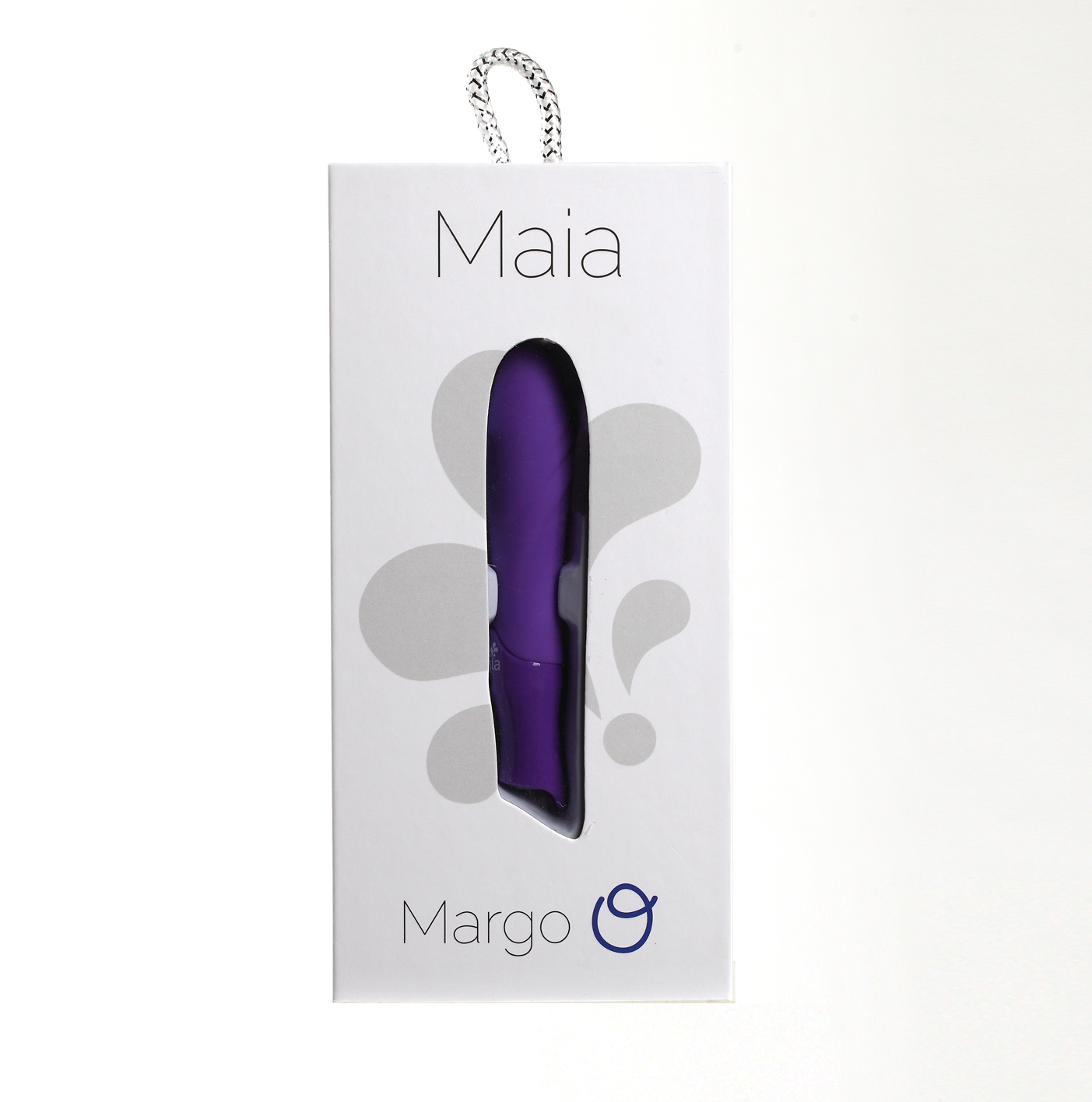 Margo Silicone Textured Bullet Vibrator - Neon Purple - Image 3