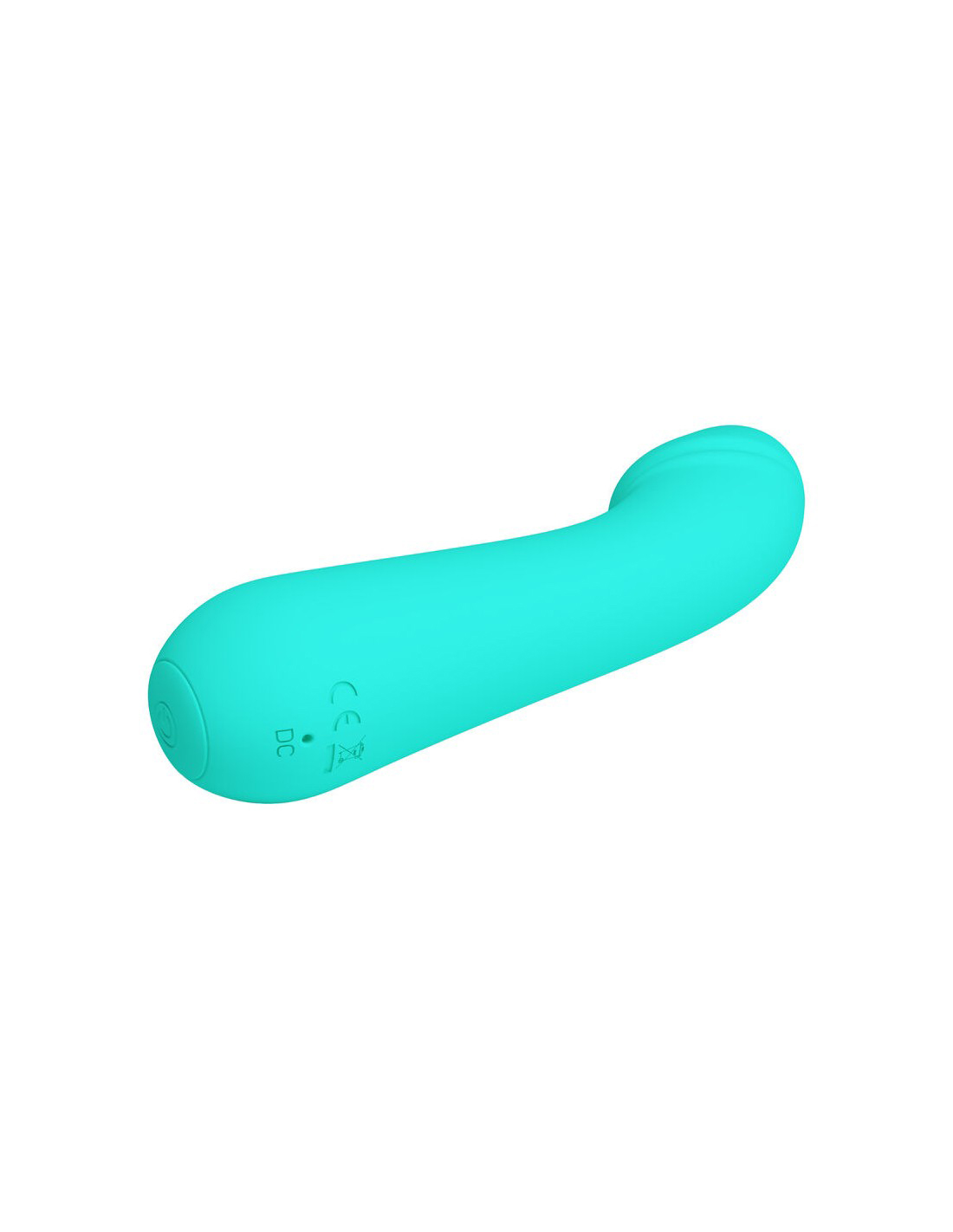 Cetus Rechargeable Vibrator - Turquoise - Image 3
