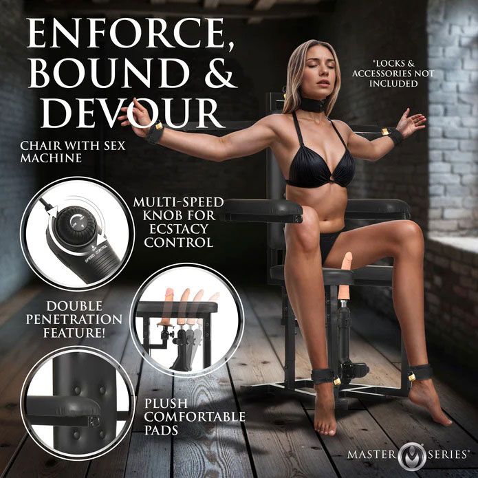 Enforcer Chair With Sex Machine - Image 2