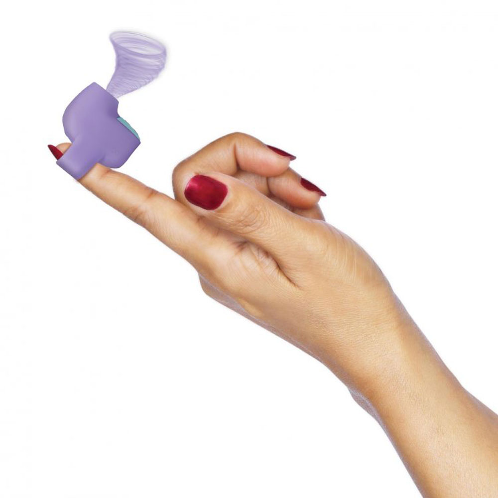 Shegasm Mini 12x Mini Silicone Clit Stimulator - Purple - Image 5