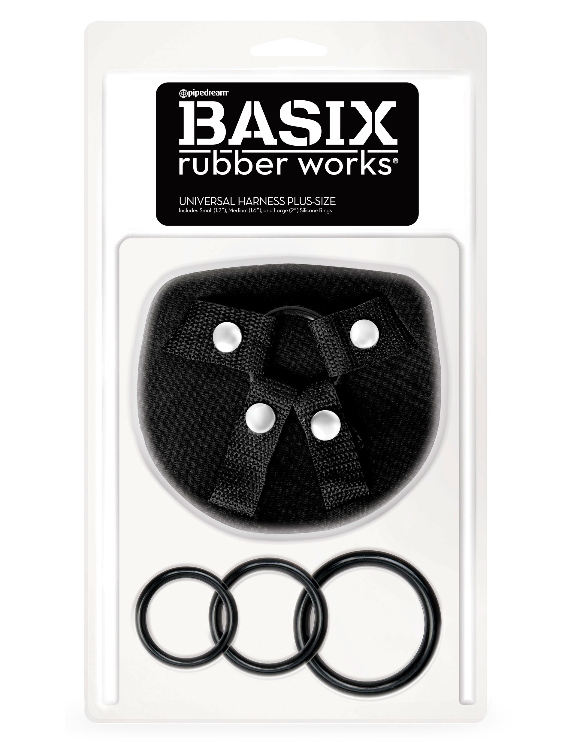Basix Rubber Works Universal Harness - Plus Size - Image 2