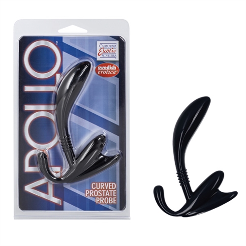 Apollo Curved Prostate Probe - Black - Image 2