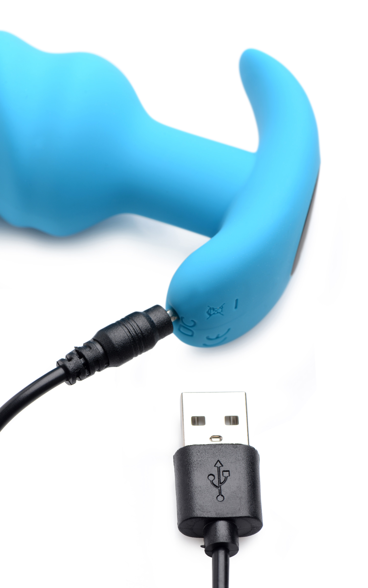 21x Silicone Swirl Plug With Remote - Blue - Image 2