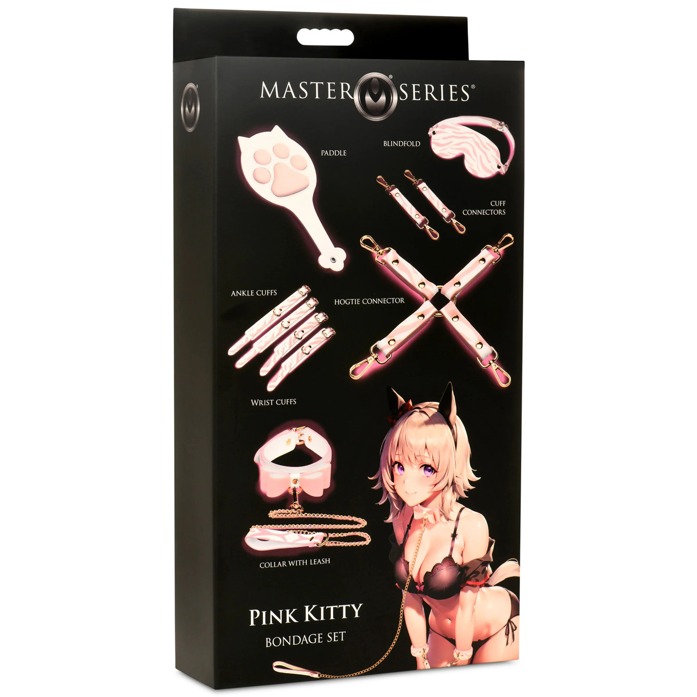Pink Kitty Bondage Set - White/pink - Image 5