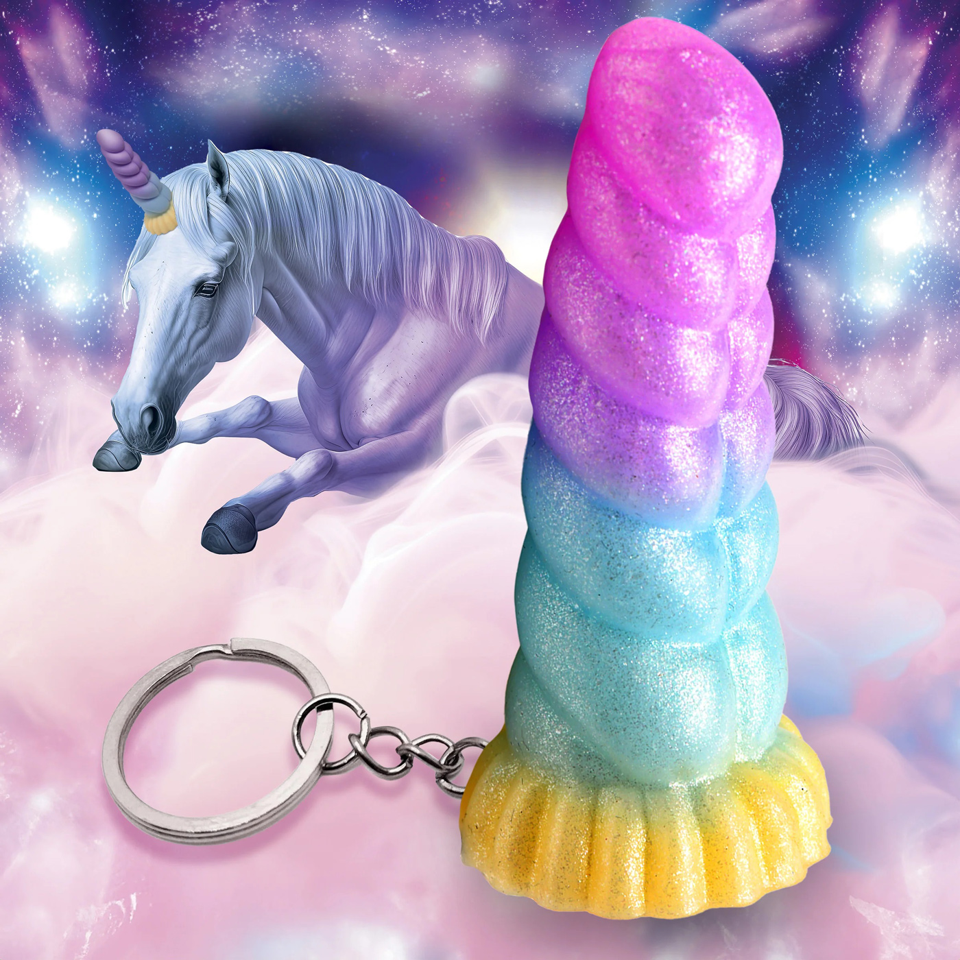Mystique Unicorn Keychain - Image 4