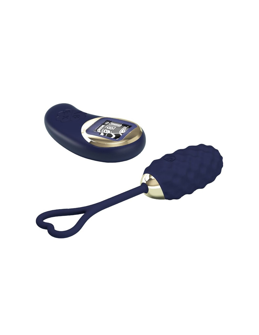 Vivian Remote Control Vibrating Egg - Blue - Image 4