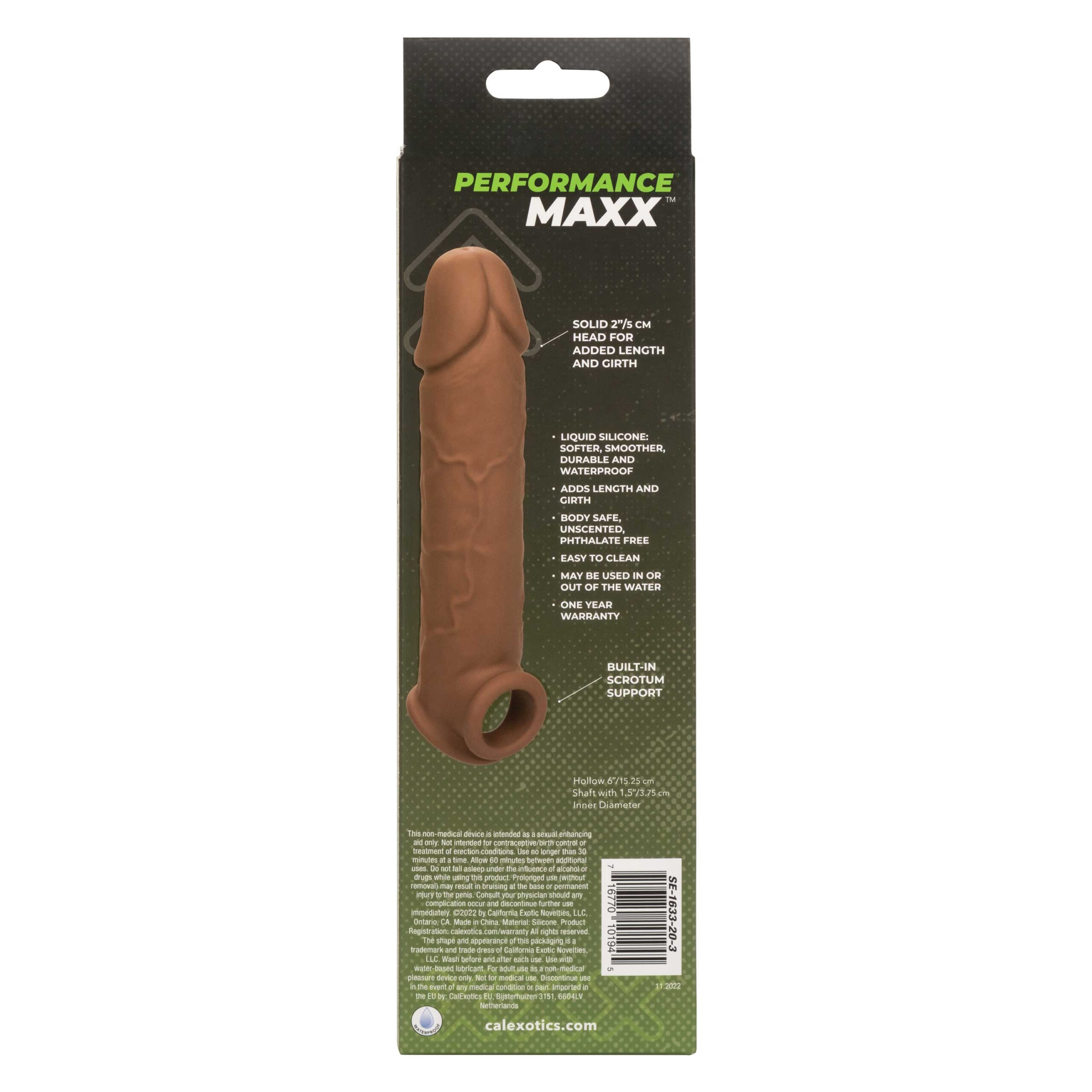 Performance Maxx Life-Like Extension 8 Inch - Brown - Image 4
