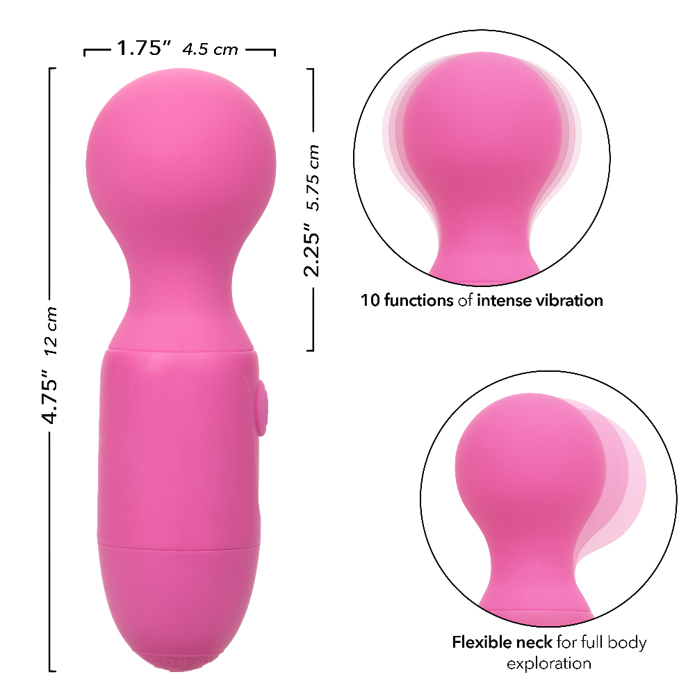 First Time Rechargeable Massager - Pink - Image 3