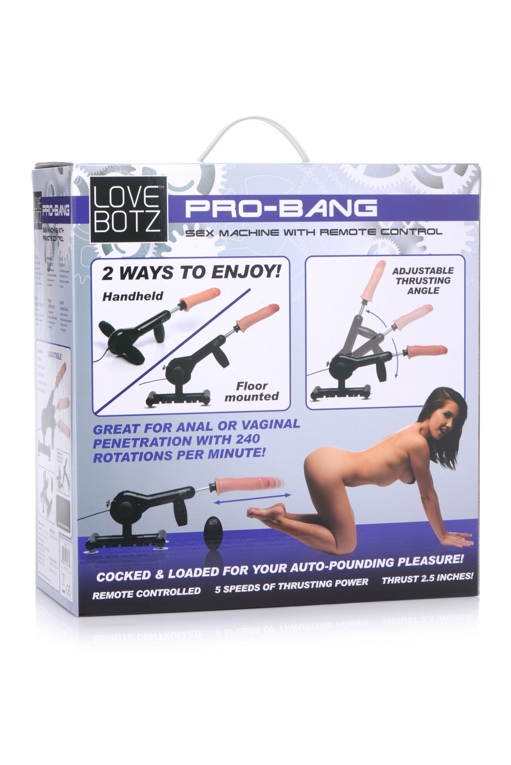 Pro-Bang Sex Machine With Remote Control - Image 4