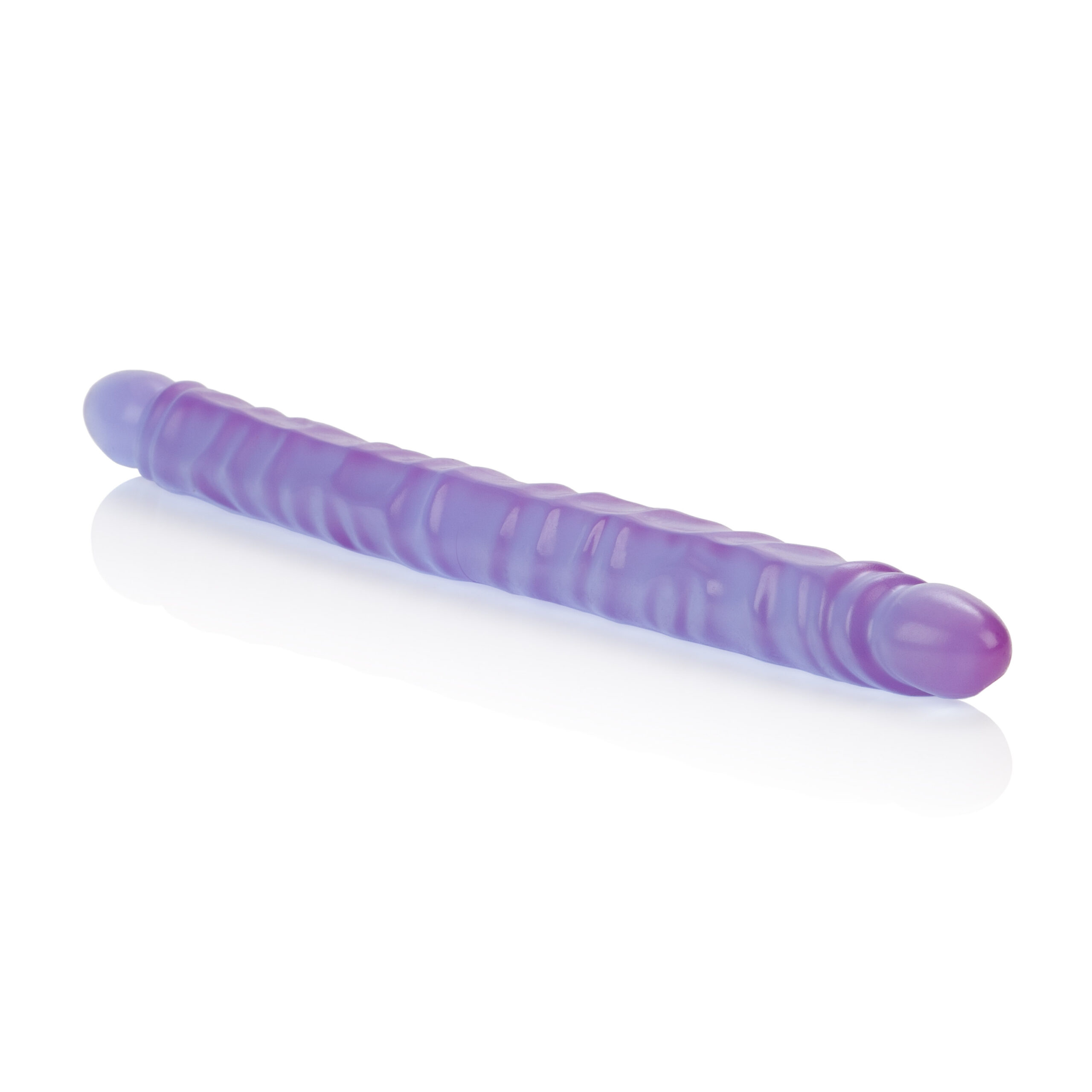 Slim Jim Duo 17 Inches Veined Super Slim Dong - Purple - Image 2
