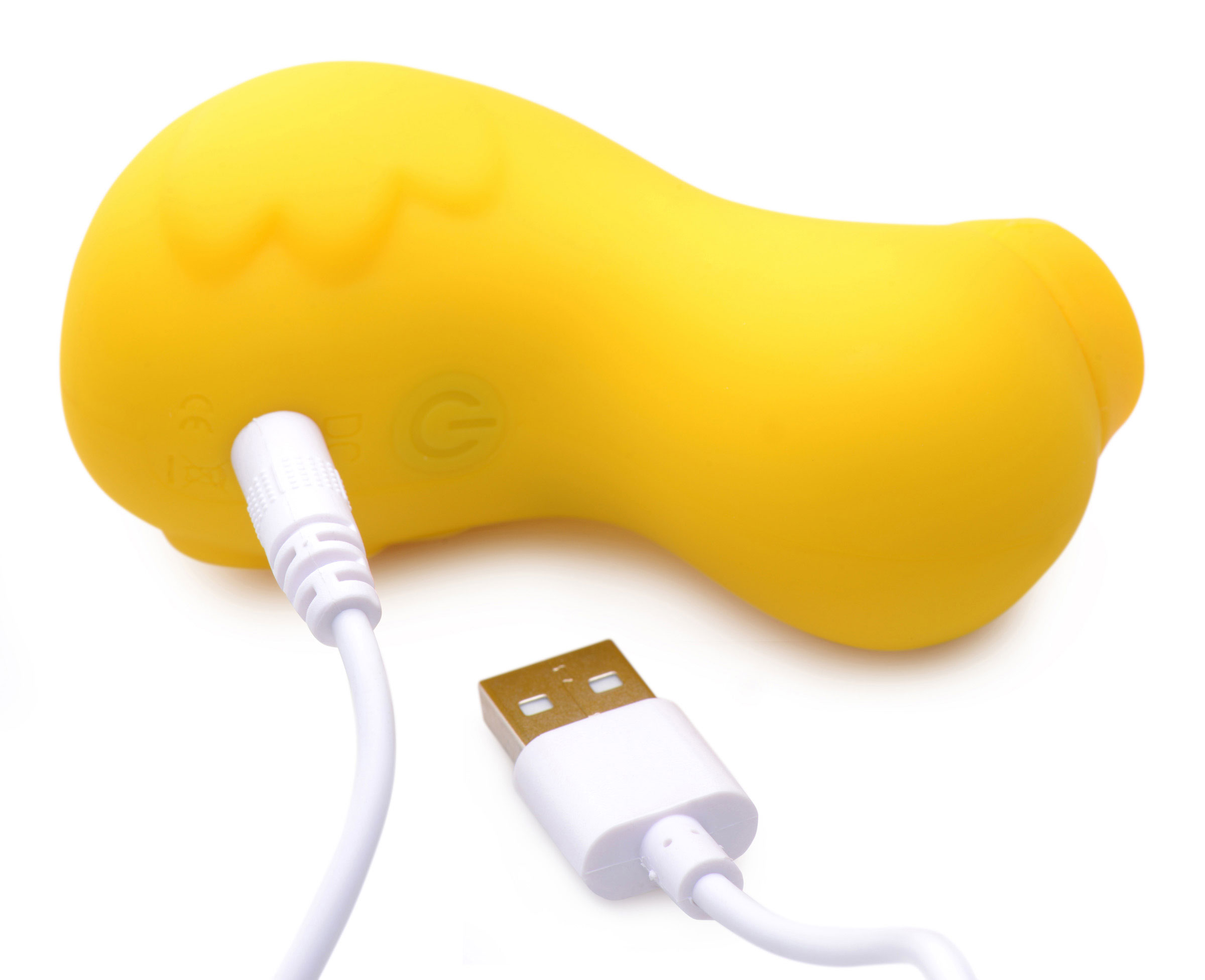 Sucky Ducky Silicone Clitoral Stimulator - Yellow - Image 2