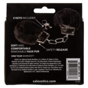 Playful Furry Cuffs - Black
