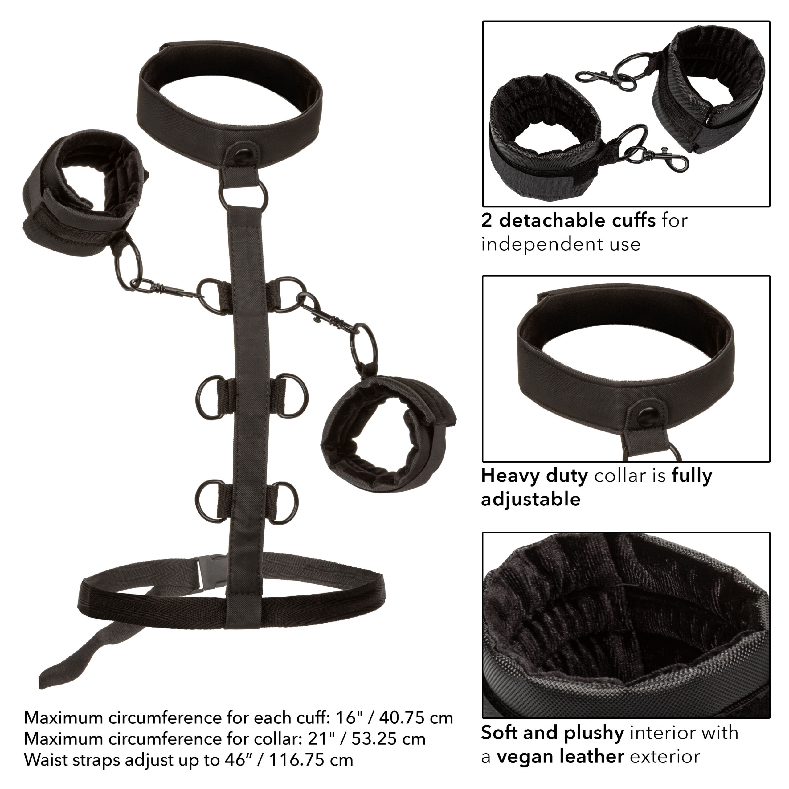Boundless Collar Body Restraint - Black - Image 4