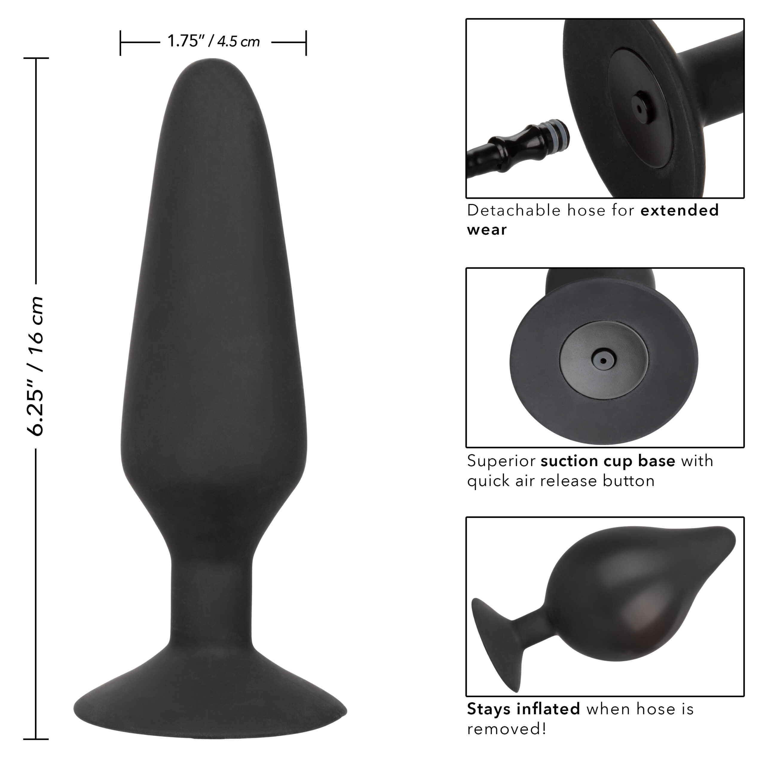 Xl Silicone Inflatable Plug - Image 3