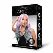 Ariel Premium Stylable Wig - Pink/turquoise