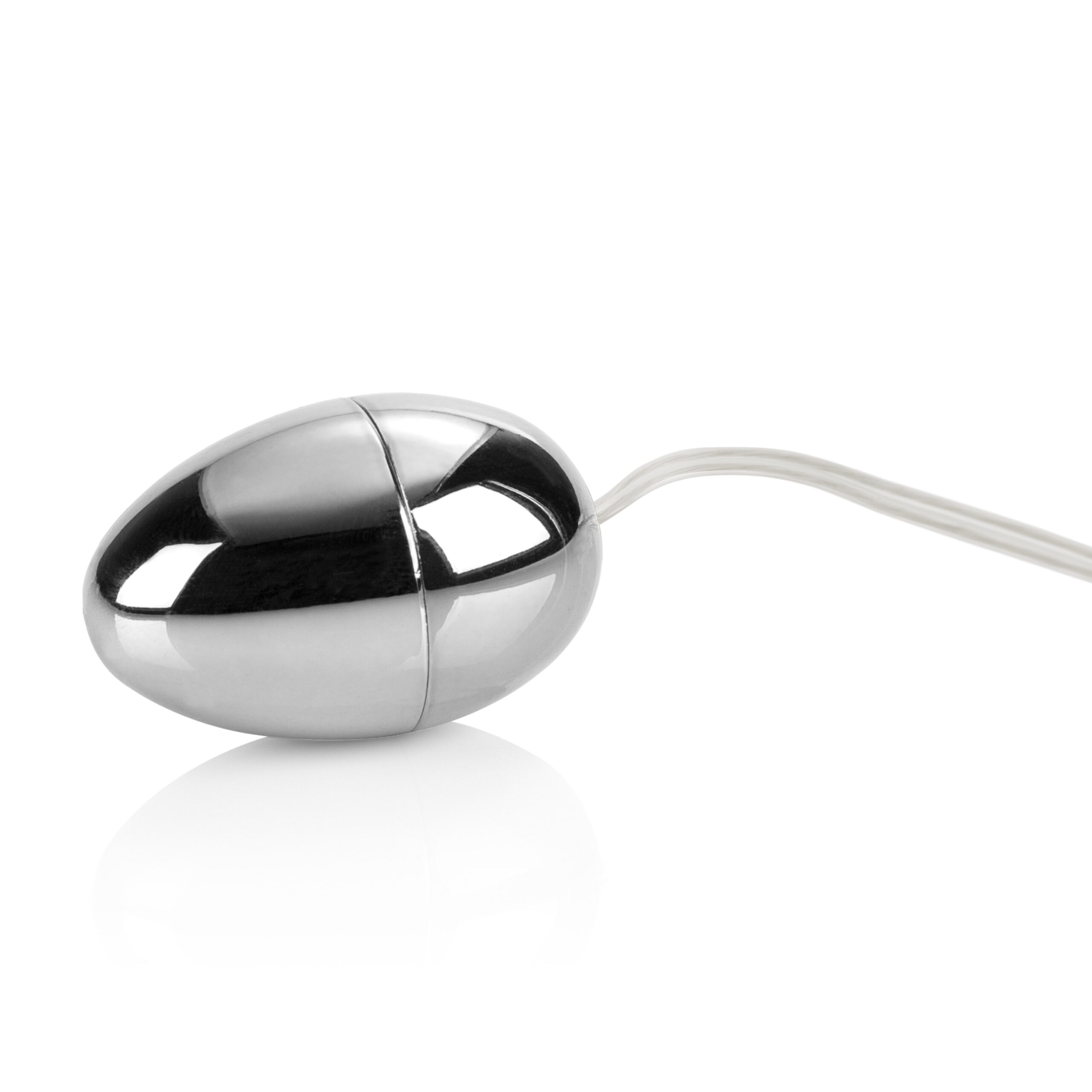Pocket Exotics Vibrating Egg - Silver - Image 2
