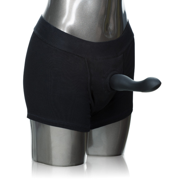 Packer Gear Boxer Brief Harness - Extra Small/small - Black - Image 2
