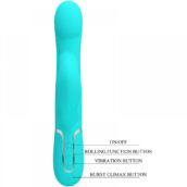 Falin Rabbit Vibrator Pearls - Turquoise