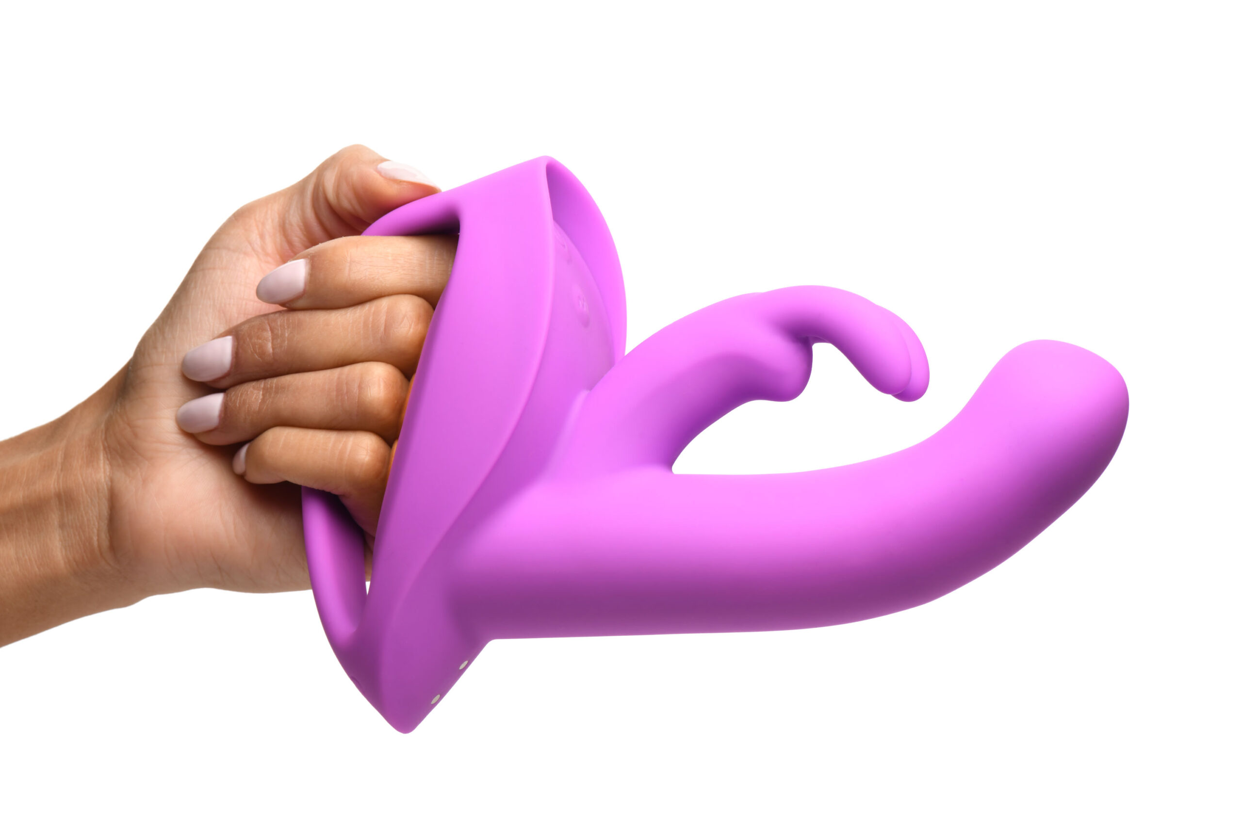 10x Come Hither Rocket Silicone Vibrator - Purple - Image 2