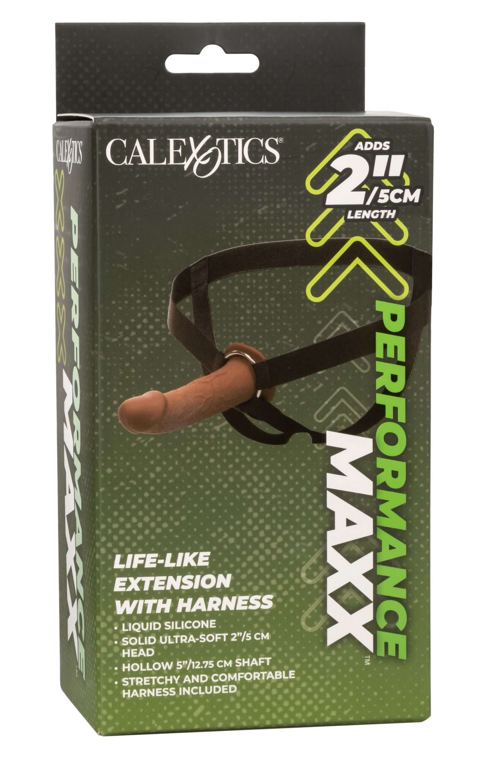 Performance Maxx Life-Like Extension With Harness - Brown - Image 2