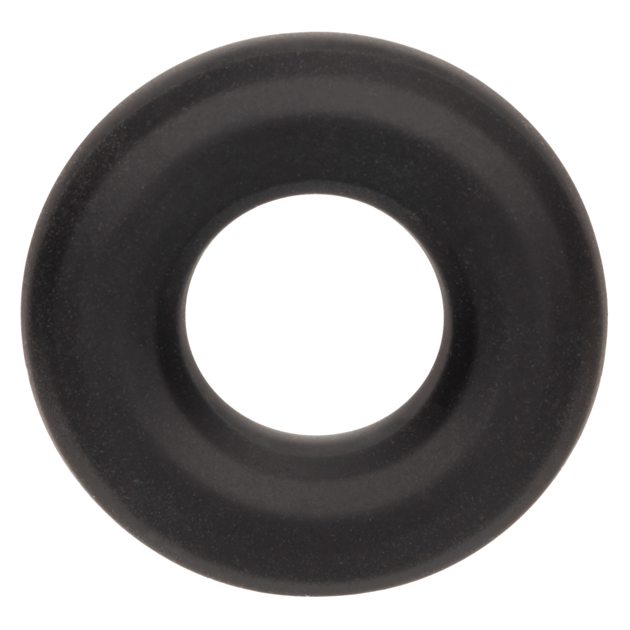 Alpha Liquid Silicone Prolong Medium Ring - Black - Image 2
