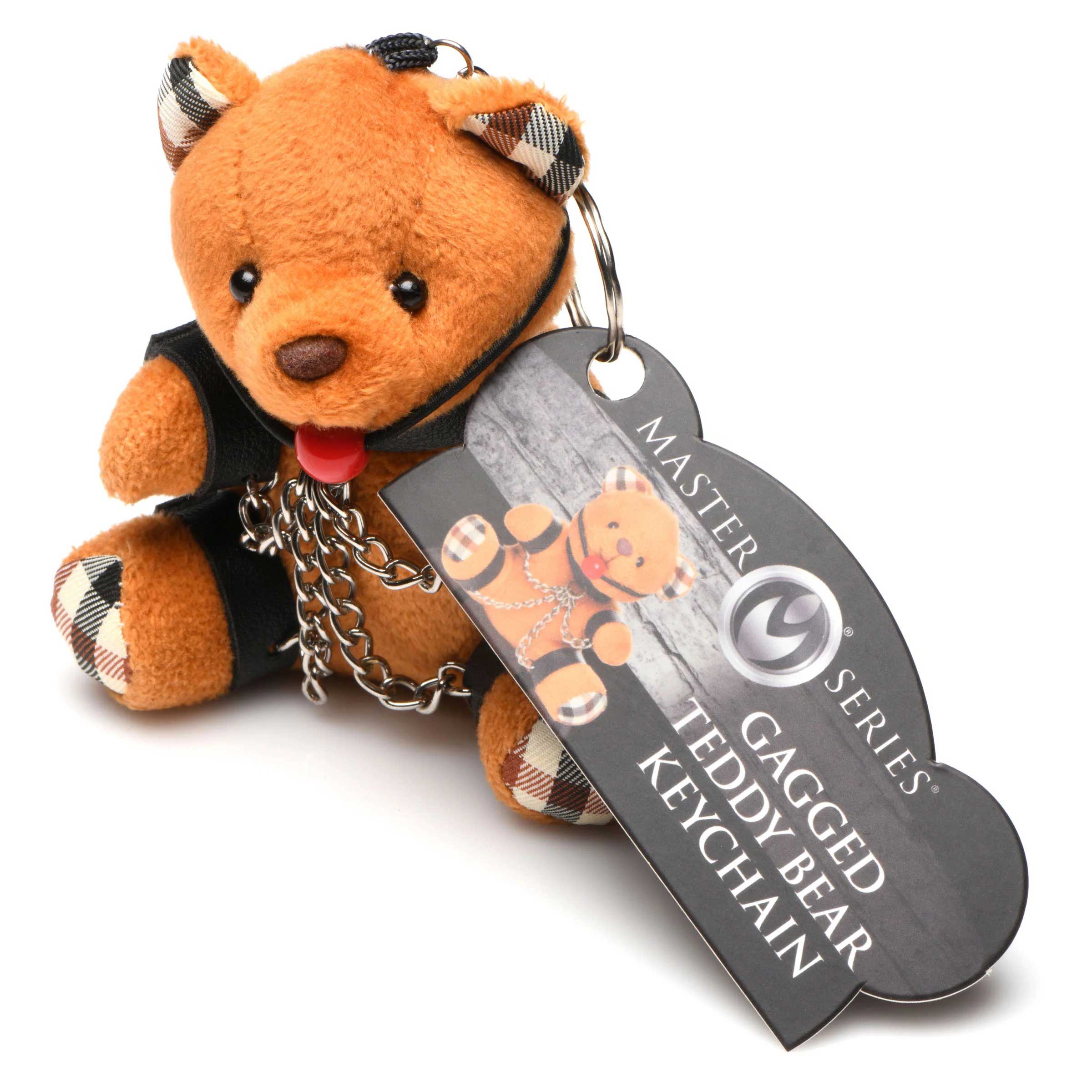 Gagged Teddy Bear Keychain - Image 4