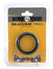Boneyard Silicone Ring 1.6 Inch 40mm - Black
