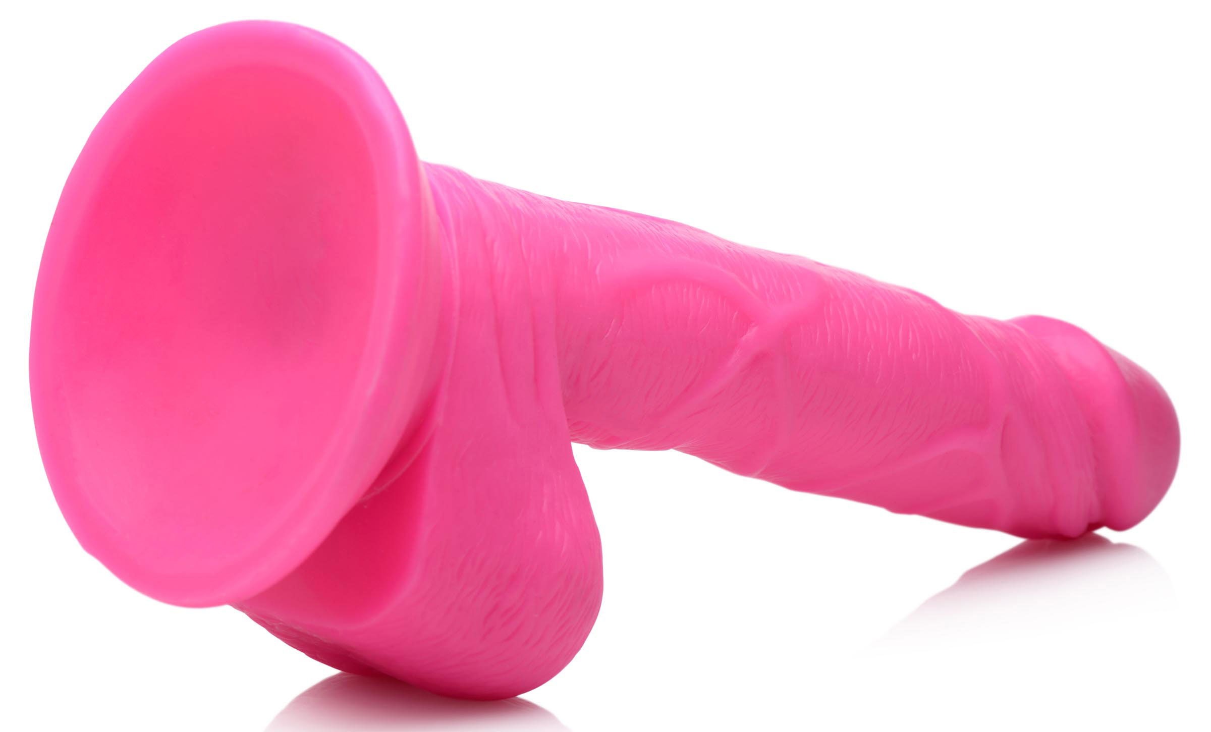 Pop Pecker 6.5 Inch Dildo With Balls - Pink - Image 5