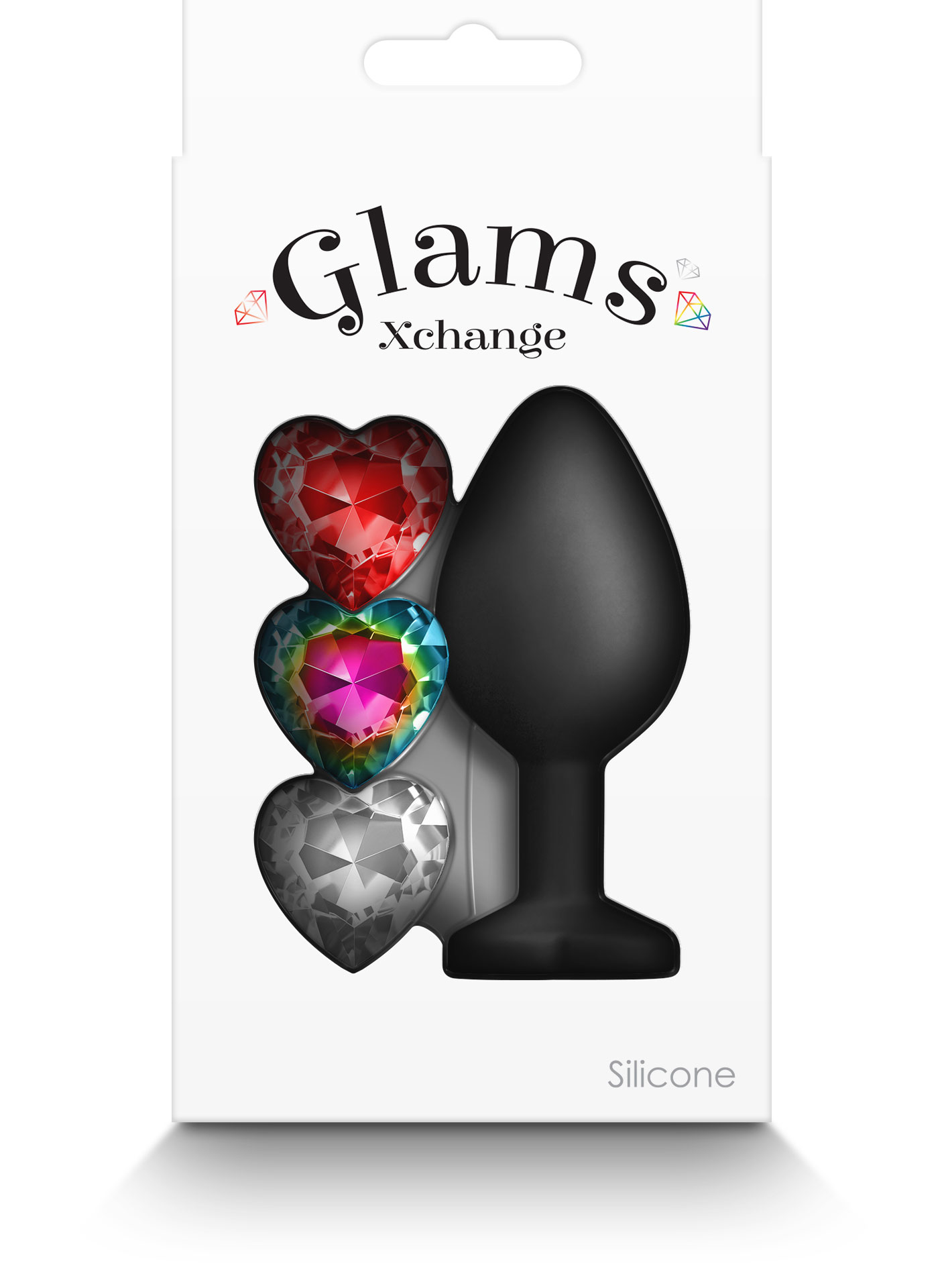 Glams Xchange Heart - Medium - Black - Image 2