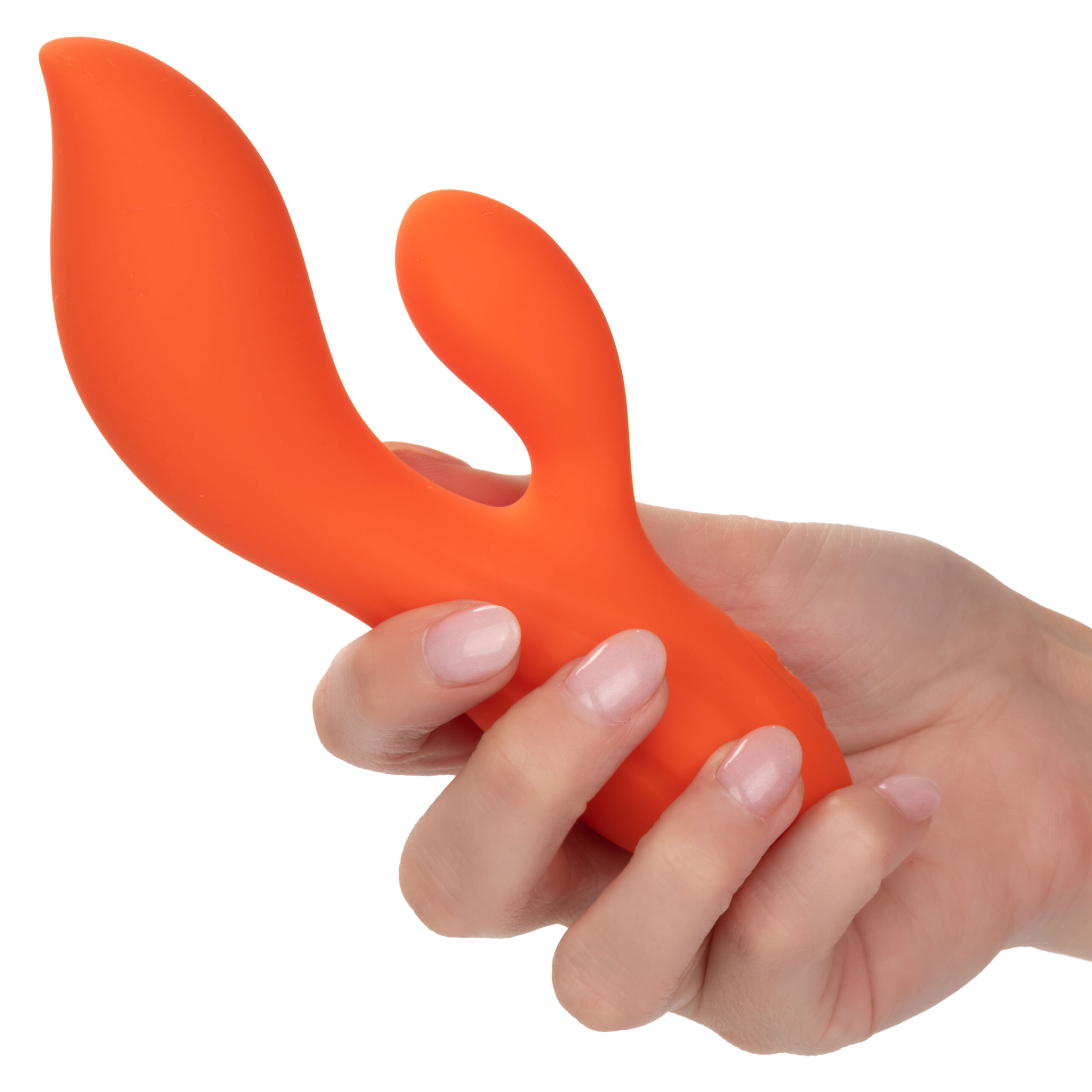 Stella Liquid Silicone Dual Teaser - Orange - Image 4