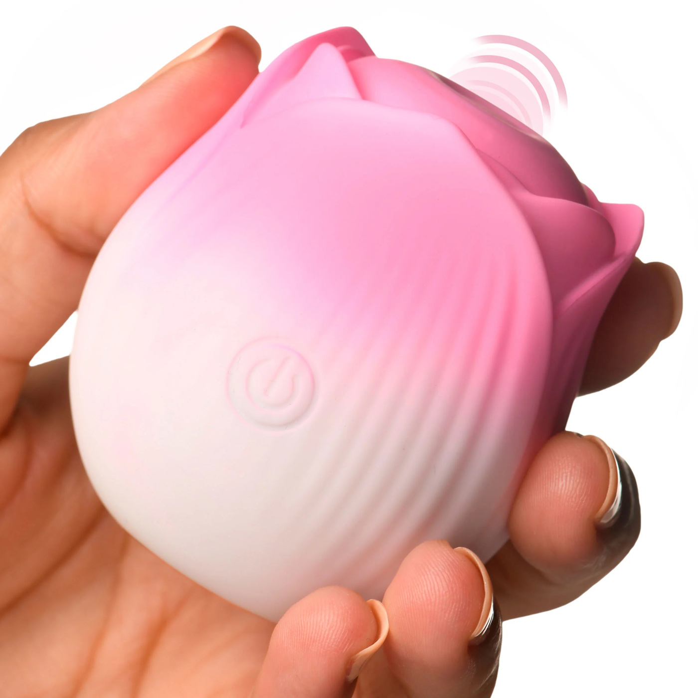 Pulsing Petals Throbbing Rose Stimulator - Pink - Image 2