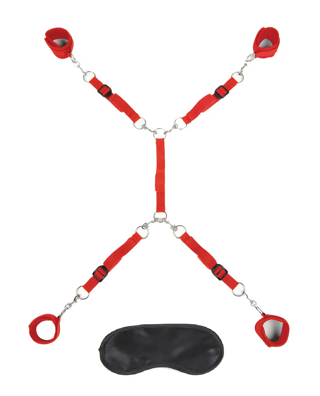 7 Pc Bed Spreader - Red - Image 3