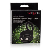 Silicone Tri-Snap Scrotum Support Ring - Large