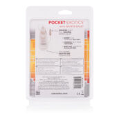 Pocket Exotics Heated Whisper Bullet - Clear