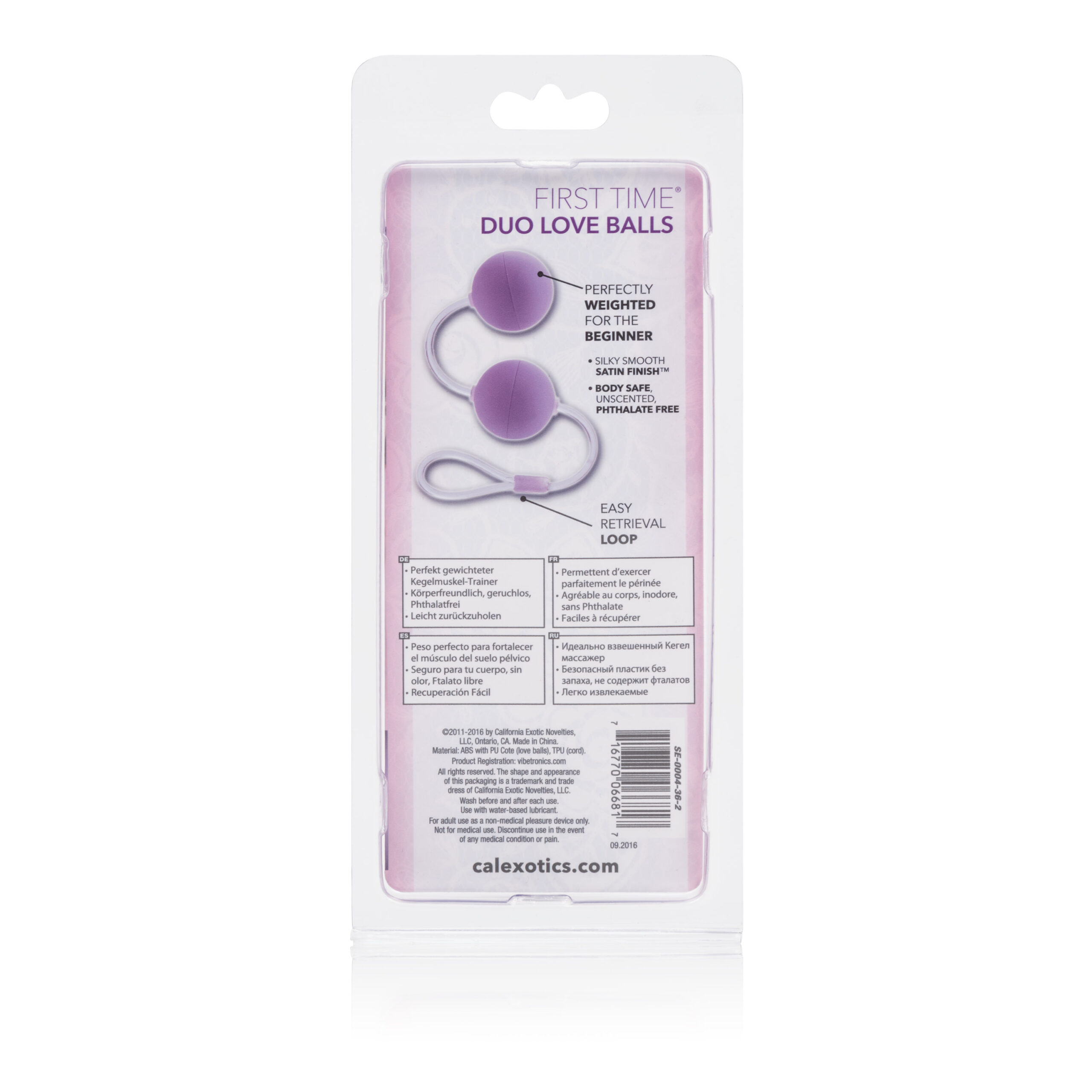 First Time Love Balls Duo Lovers - Purple - Image 2
