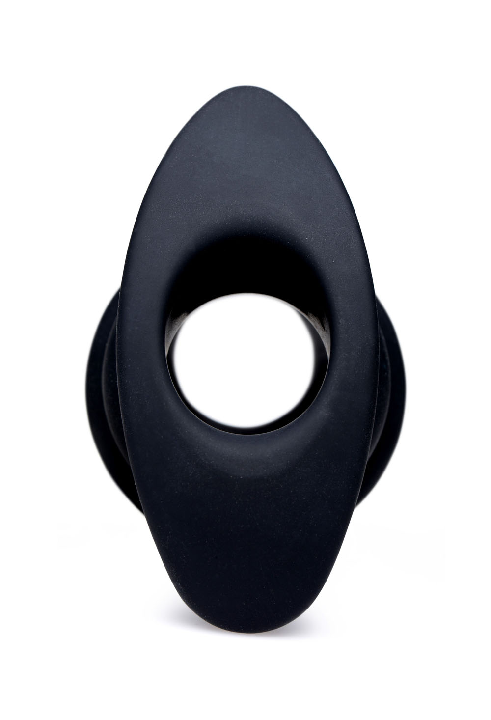 Hive Ass Tunnel Silicone Ribbed Hollow Anal Plug - Medium - Image 3