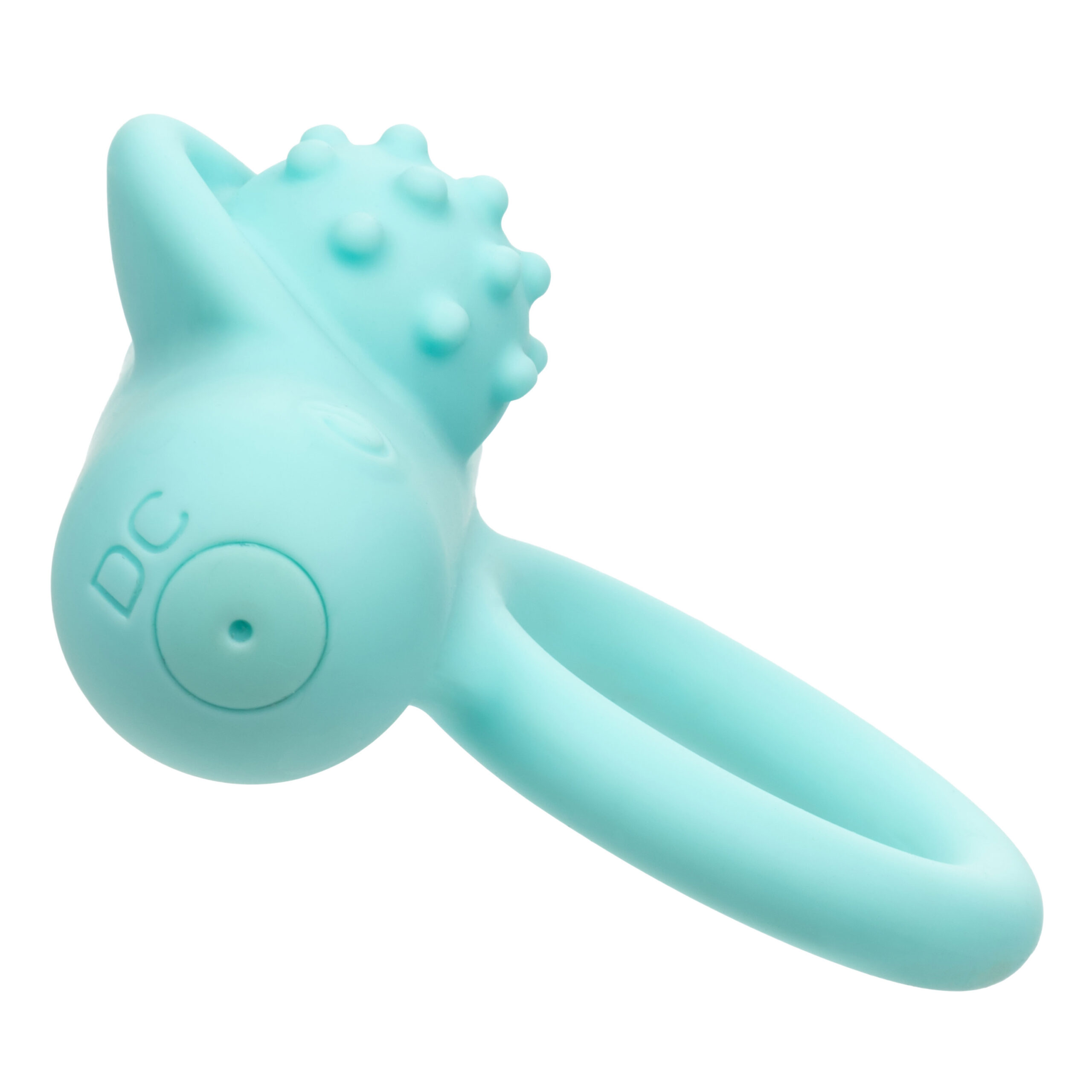 Silicone Rechargeable Nubby Lover's Delight - Blue - Image 4