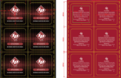 Studded Condom Bag of 144 Pcs