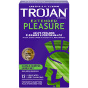 Trojan Pleasures Extended Pleasure - 12 Pack