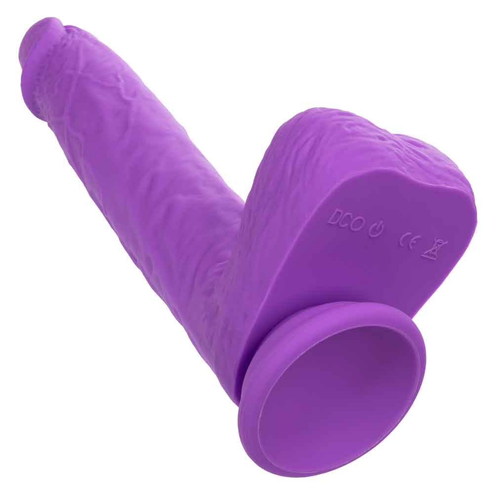 Rechargeable Gyrating and Thrusting Silicone Studs - Purple - Image 3