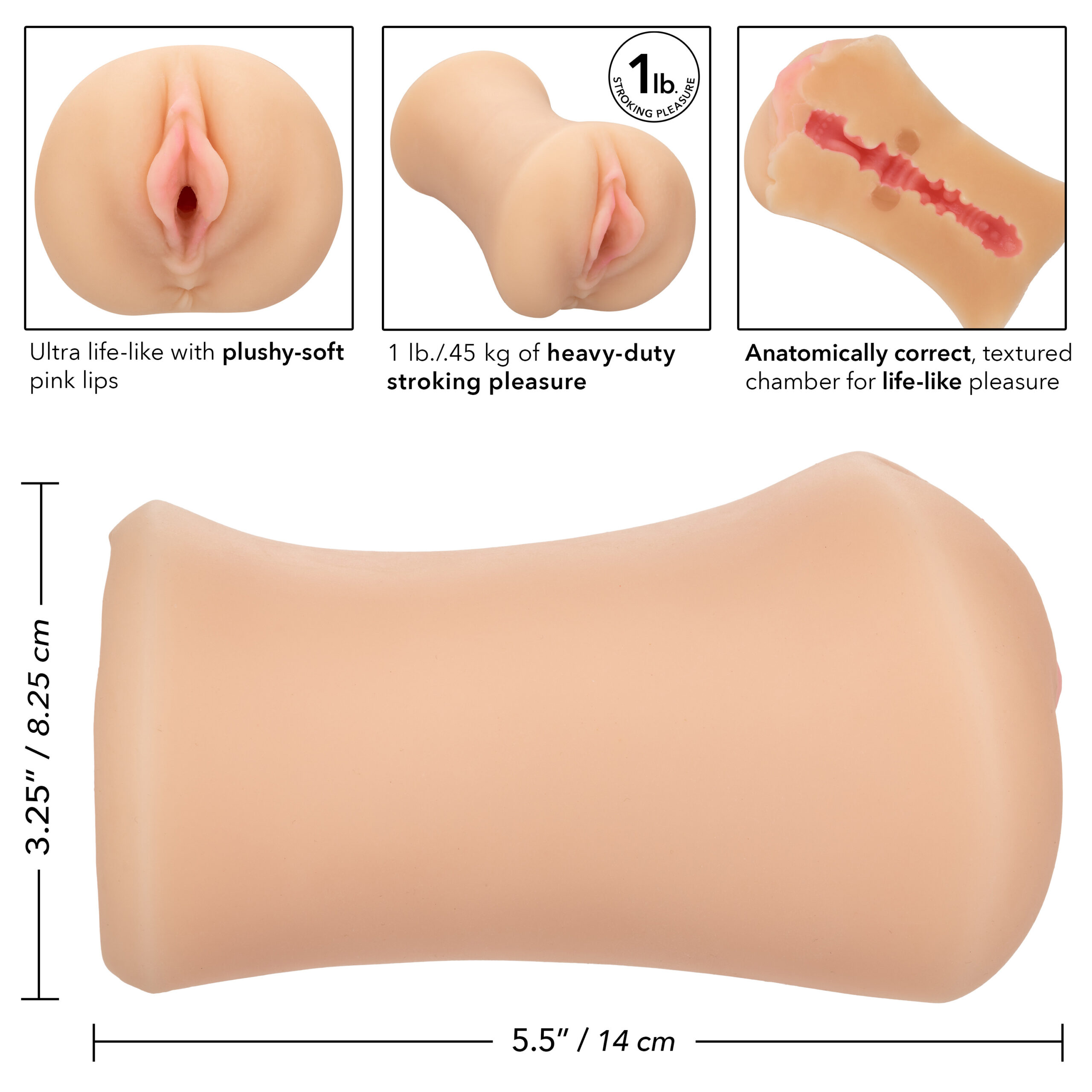 Stroke It Tight Pussy - Ivory - Image 5