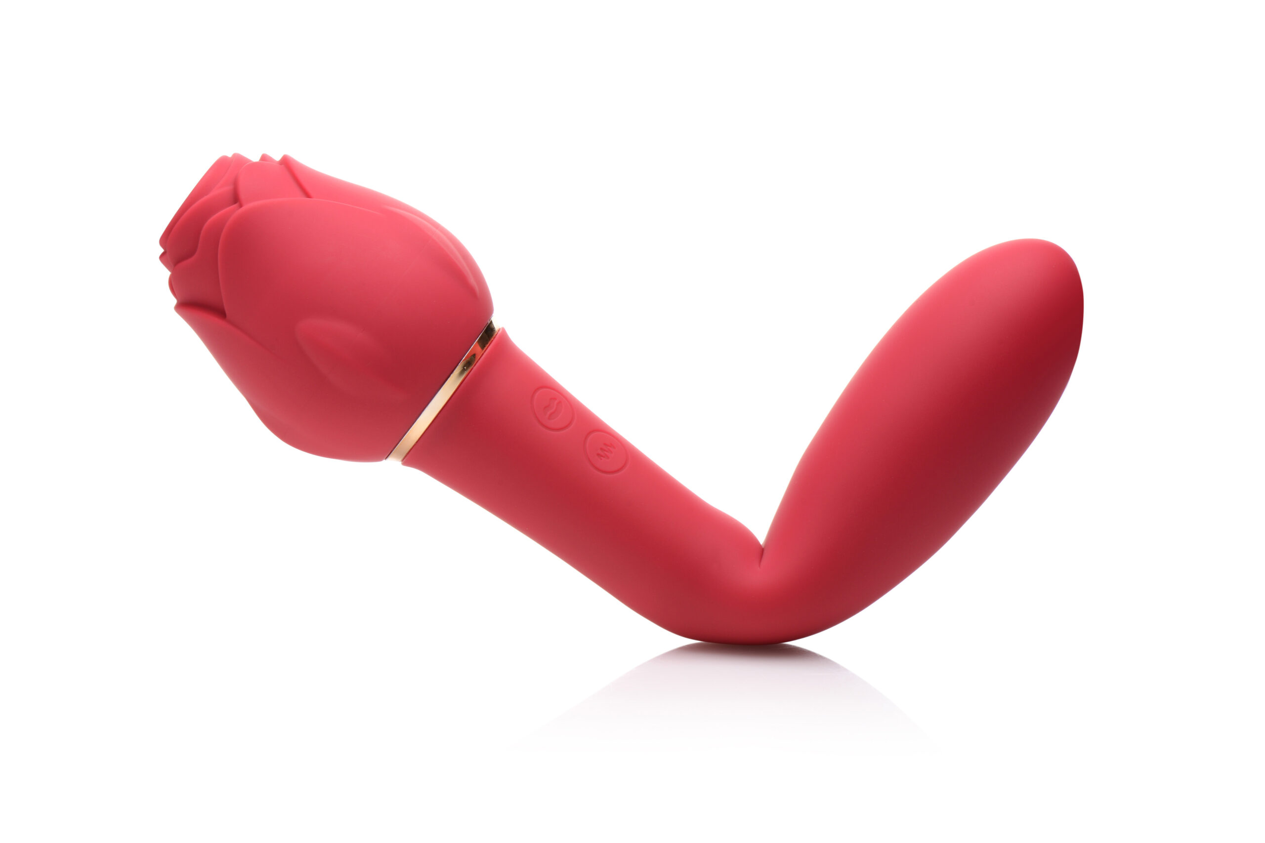 Bloomgasm - Sweet Heart Rose 5x Suction Rose and 10x Vibrator - Pink - Image 2