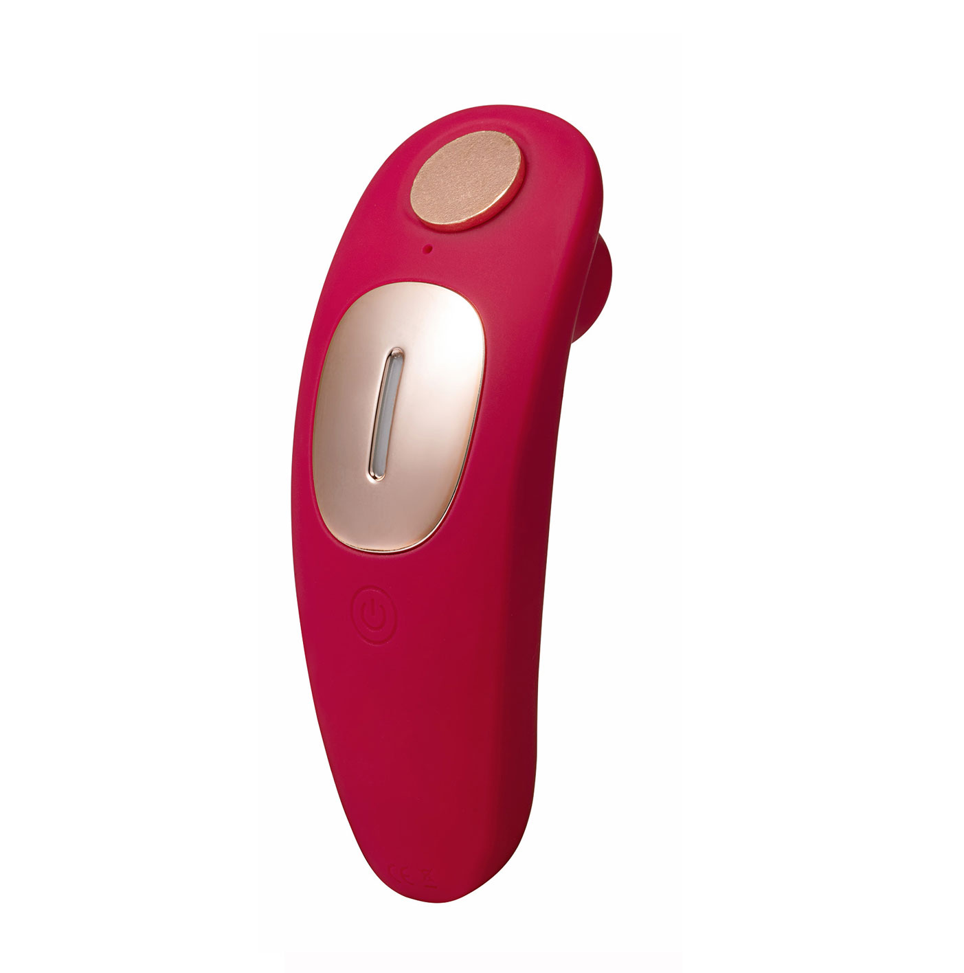 Remi 15-Function Rechargeable Remote Control Suction Panty Vibe - Red - Image 2