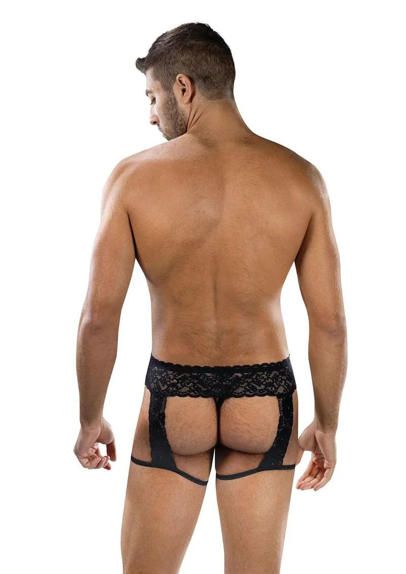 Midnight Stride Garters - Os - Black - Image 2
